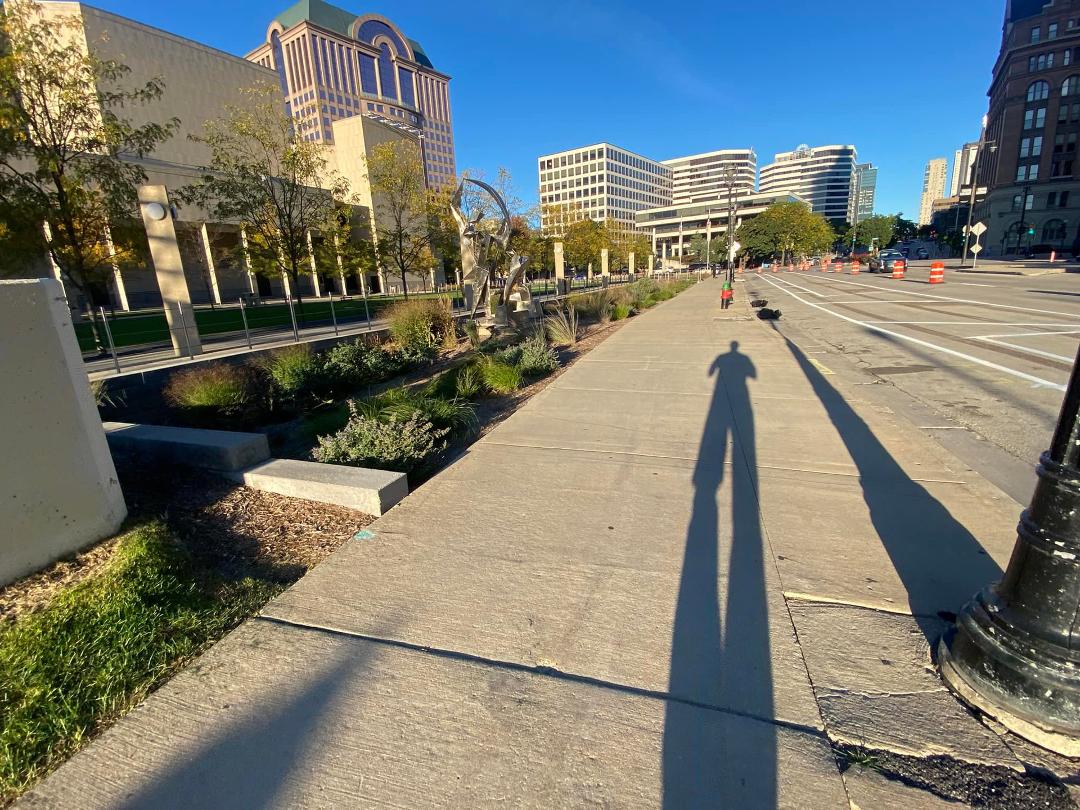 Long shadow