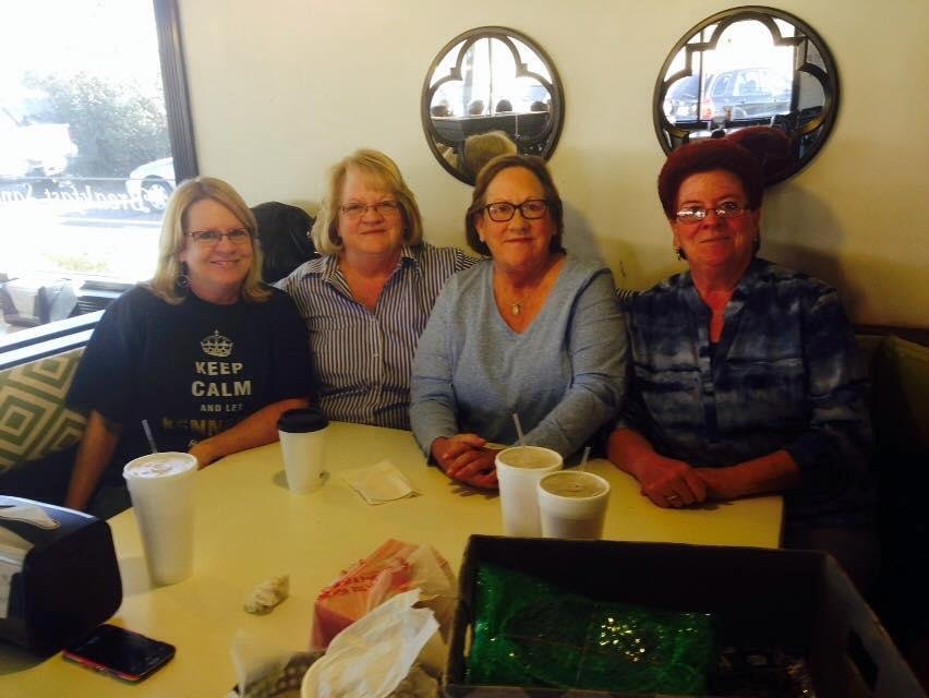 Great visit with our sisters Kathy Kennerly Bierl Carol
Laabs