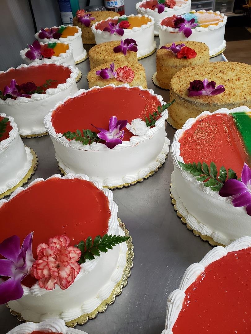 ALOHA, to all you beautiful people who love Hawaii and deserve a "local sweet" and Hawaiian food. Come "grind" with us and support small business. CAKES OF PARADISE BAKERY and KAUAI FAMILY RESTURANT is OPEN for TAKE OUT ONL