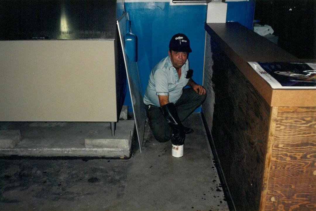 Dispatcher Harold Drummond, Sept. 1989 at 2990 Dixie Hwy. Stuart, FL
