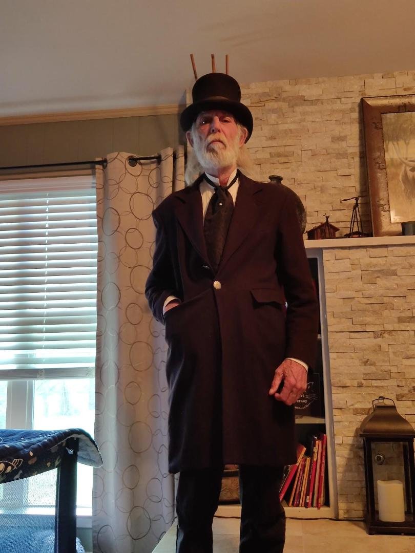 Ready as the undertaker for the trick or treaters to get here.