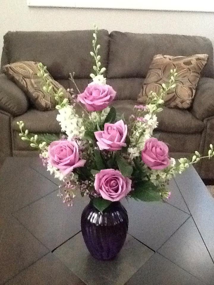 Flowers from my mom. I love you mom!