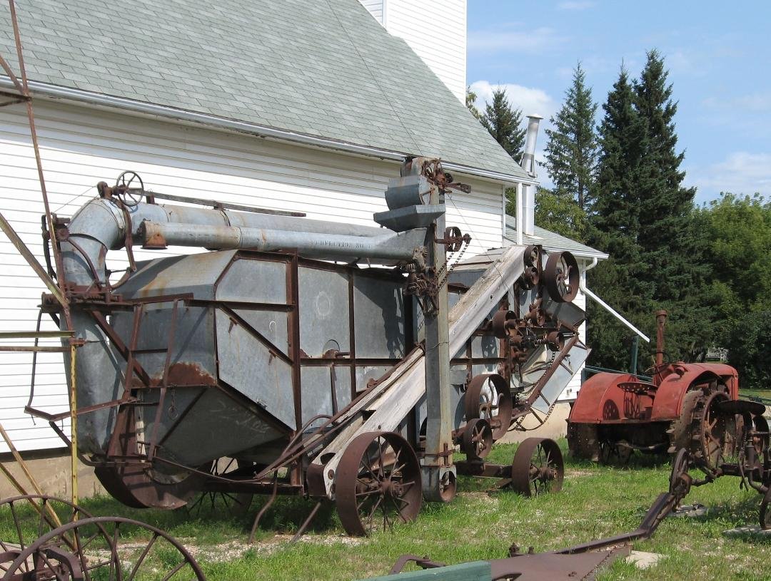 Old farm machinery