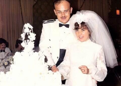 My Irish Bride and Me 45 Years Ago. What a Wonderful Day!