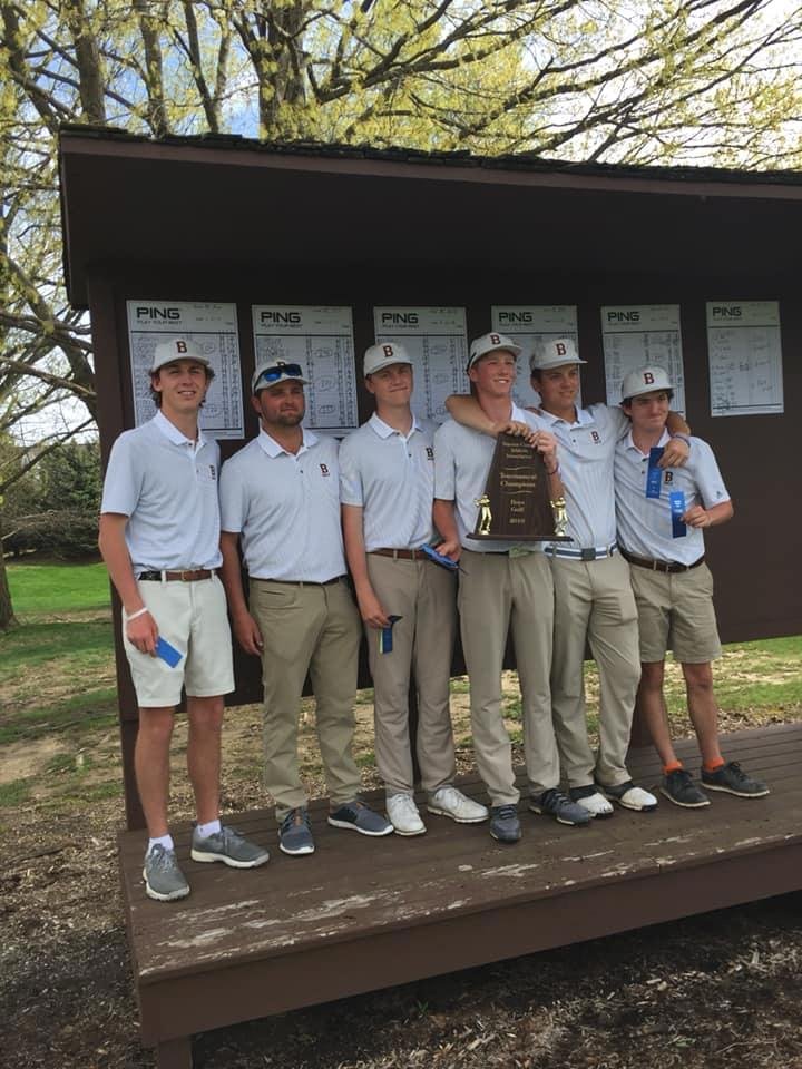 Grandson Drew wins County Championship with a 6 under par 66 to win by 8.