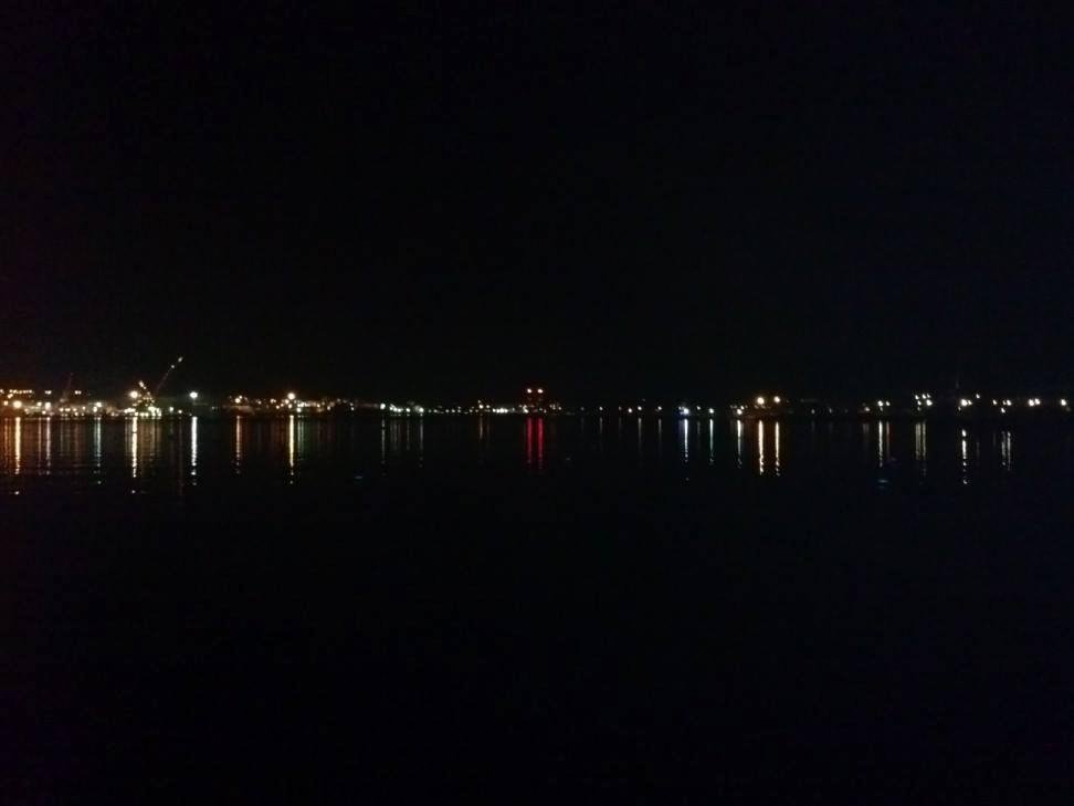 The pier with friends...beautiful night.