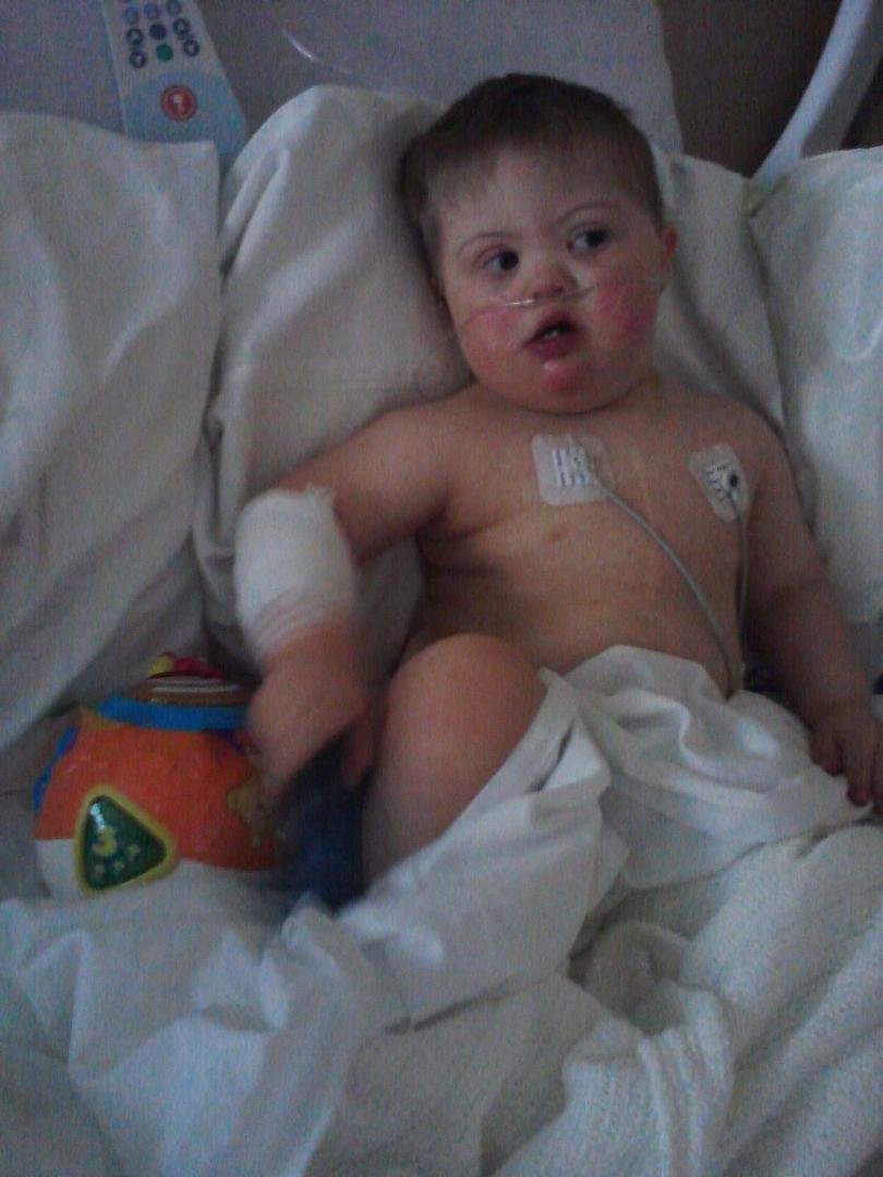 Landon is in the hospital at MUSC. He has some type of virus. Trouble breathing and on oxygen. Please say a prayer for my little guy. He%27s in good spirits. we have 2 stay another night and will see how he%27s doing in the