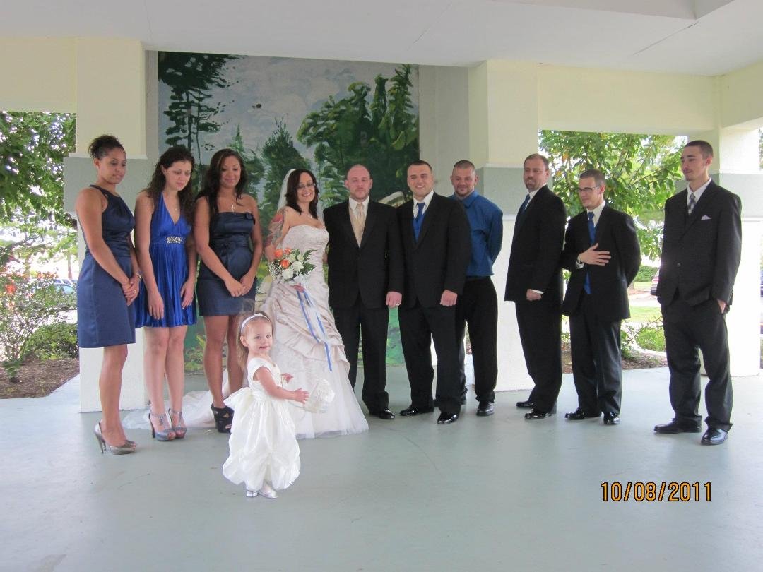 Roberta Everett's album, jennifer and ronnies wedding October 8, 2011