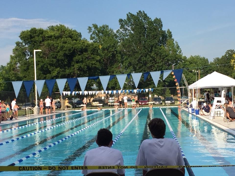 Went to a swimaroo in Broken Arrow yesterday to see my Muskogee granddaughter compete