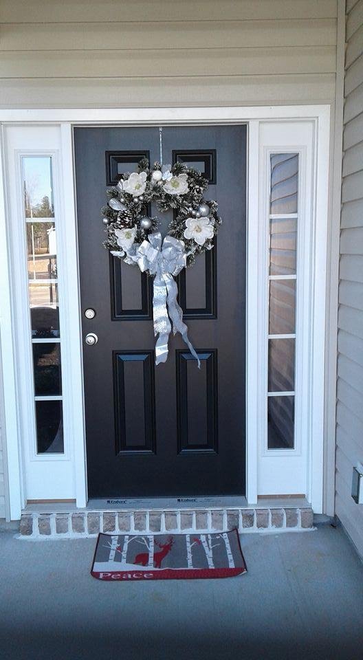 Our front door of our new home.