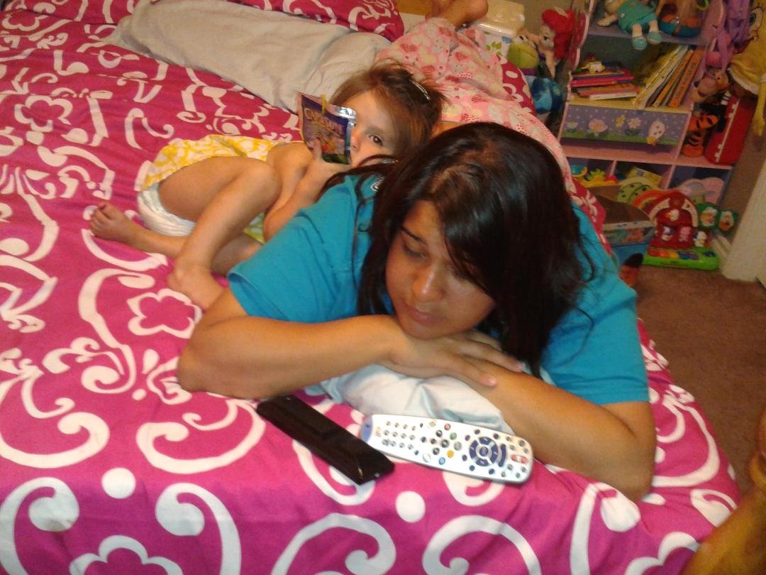 Kk my baby girl n my little piggie awww