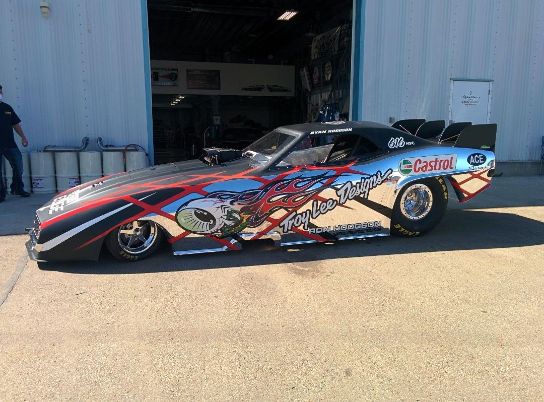 Ron's new hotrod, pretty sweet in chrome! Beautifully built and great engineering.