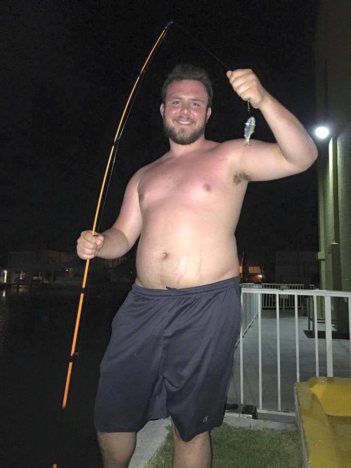 My son the great fisherman!