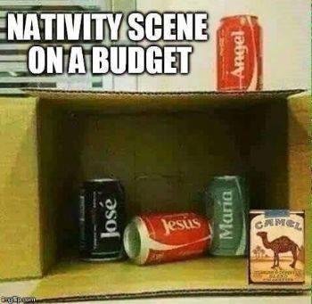 Christmas on a budget.