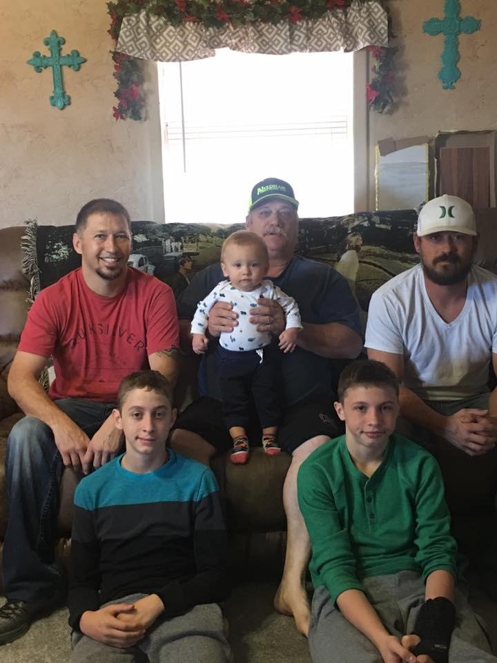 The Wright boys minus Artie