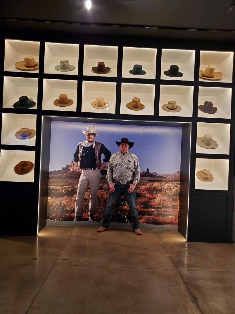 Me and the Duke.