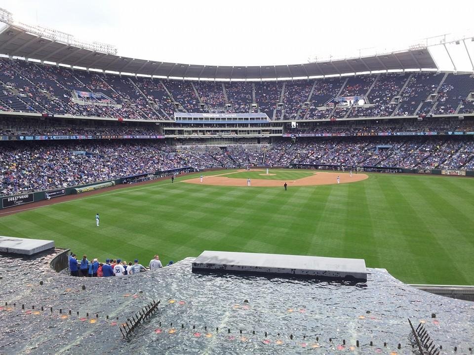 Here at Kauffman Stadium.
Go Royals!!
