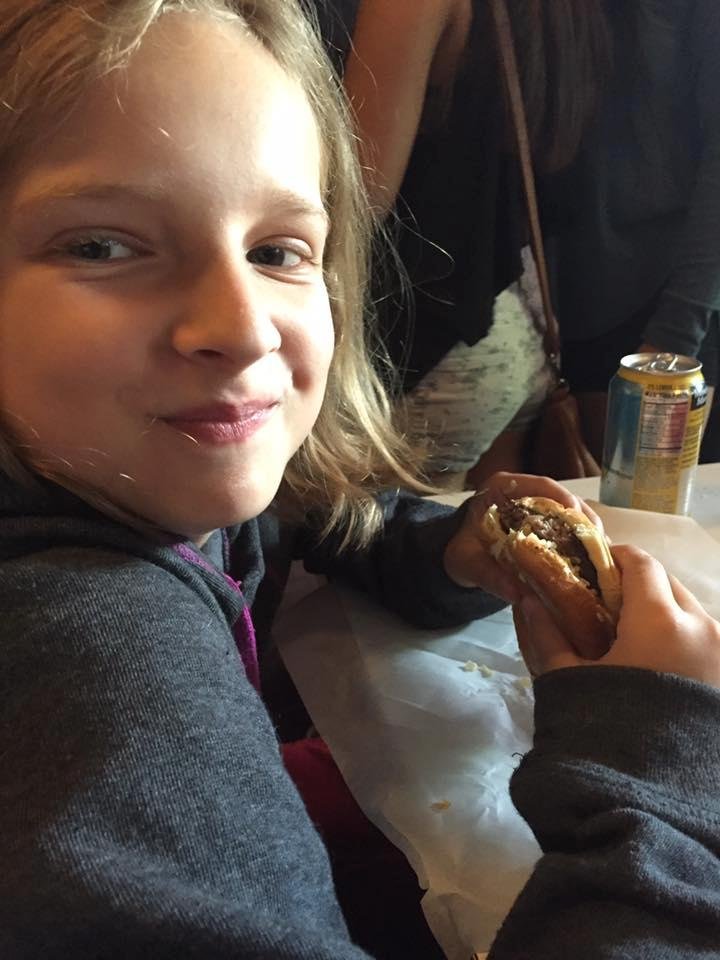 Sydni's first Jucy!!!