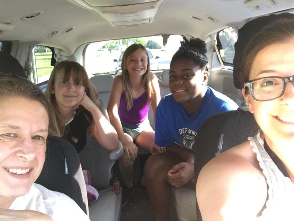 Girls night out tonight! Dinner, the pool and a movie