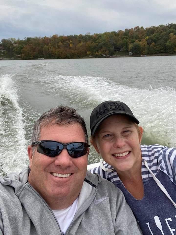 A little lake time with my sweetie.