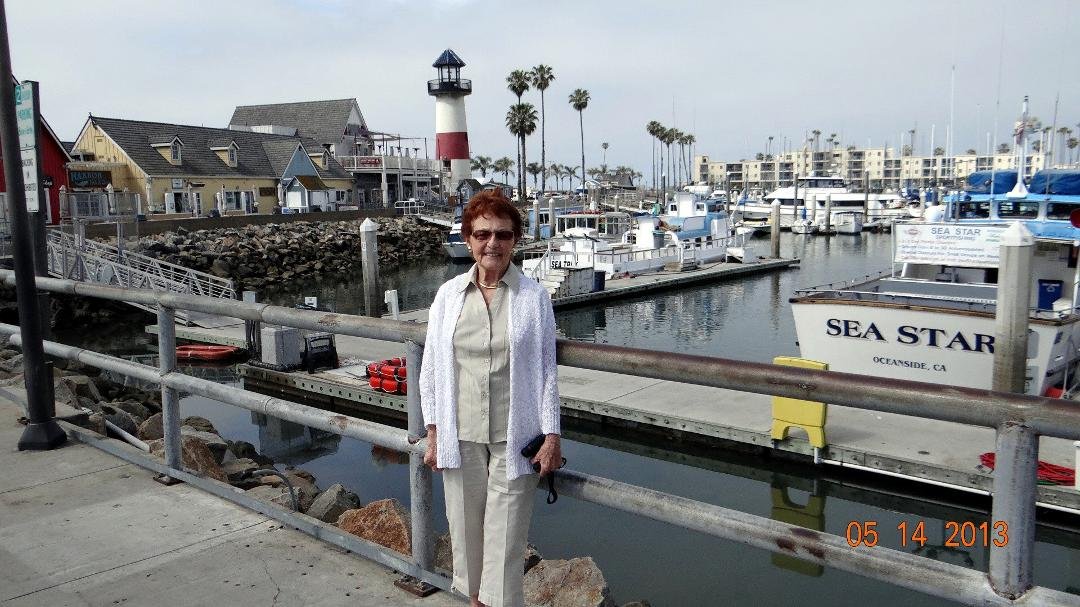 Had lunch in Oceanside