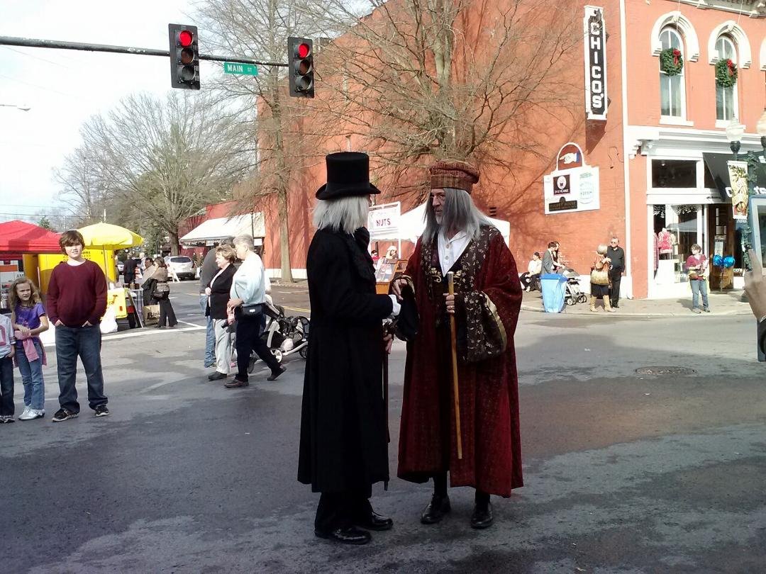 Down town Franklin TN Christmastime!