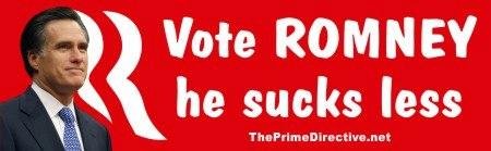 Wayne is right: a 3rd party presidential vote is a vote for Obama. I have designed a bumper sticker accordingly. If you want one, send me a message.