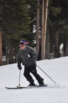 Skiing may not guarantee a longer life but it is surely an incentive to live longer.   4/8/2013