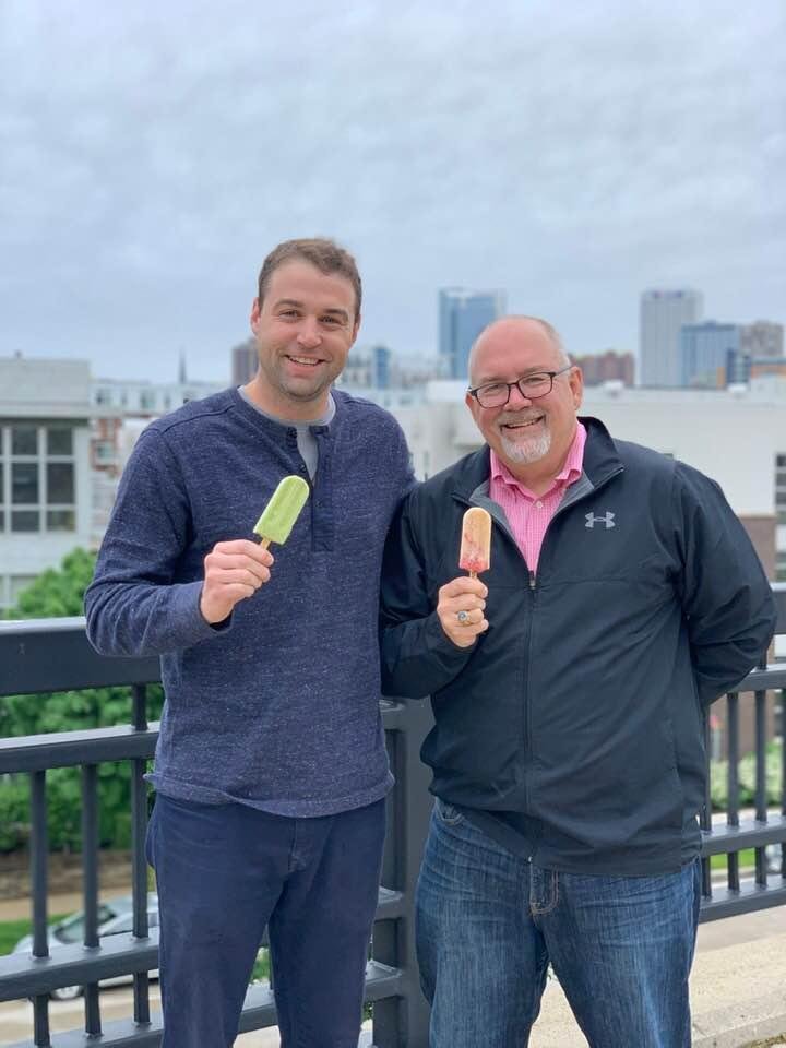 Post breakfast popsicle on Father’s Day in Milwaukee