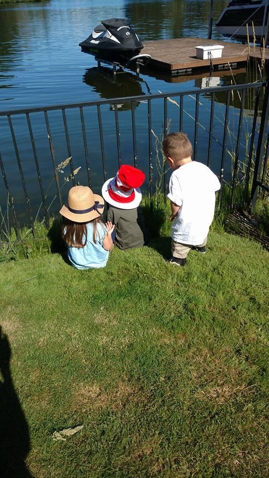 Cousins Lilly, Gamble and Andre (3rd cousins. Once removed