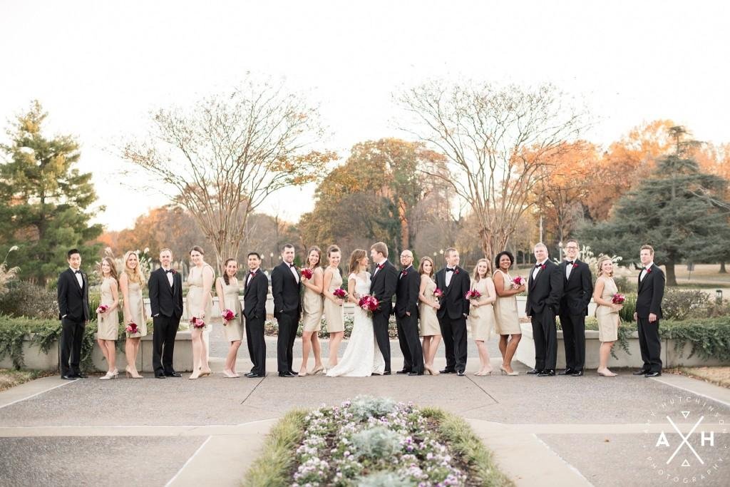 These guys and girls made a great wedding.
