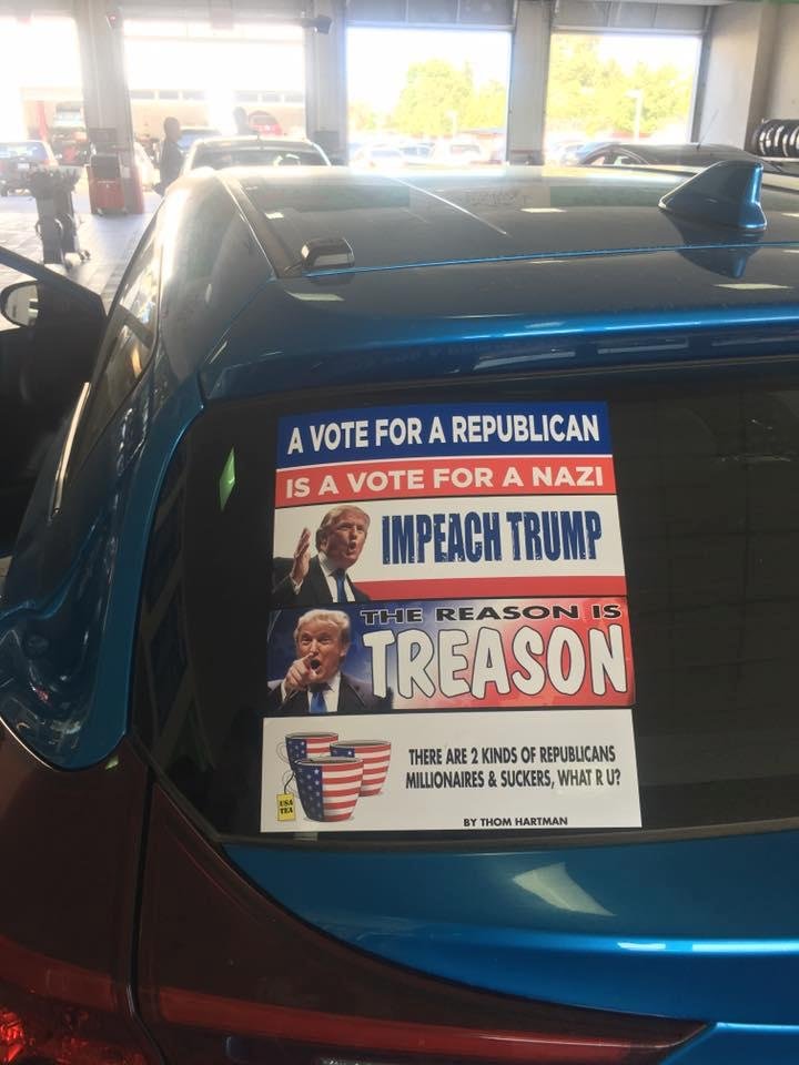 This is what you do when you vote Republican! The Republican Party is in bed with white racist, authoritarian control and owned by Putin.