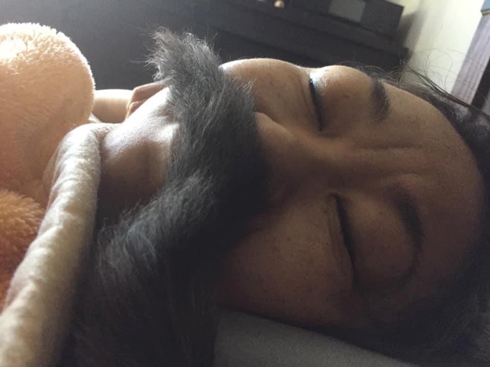 Woke up and discovered my wife grew a moustache overnight