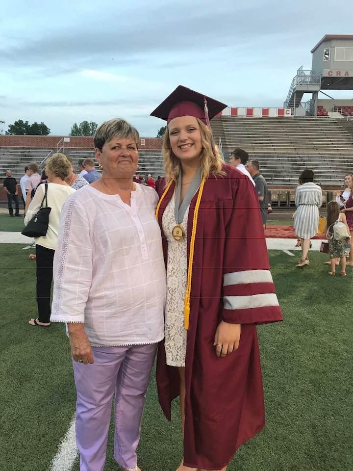 Congratulations to my granddaughter Morgan. I’m so proud of you and all your accomplishments. On to Mount Union
