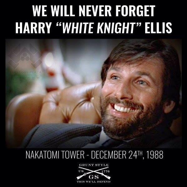 One of the victims of the infamous Christmas Eve terrorist attack in Los Angeles. #RememberNakatomi