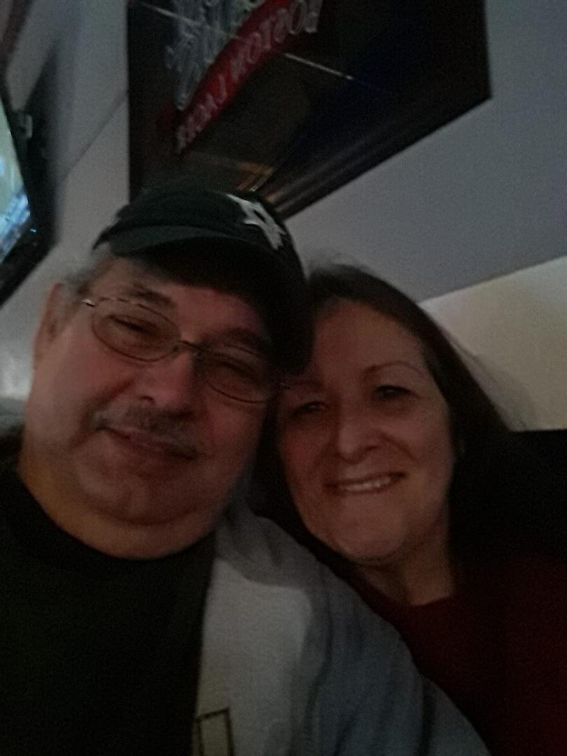 My baby doll and me rocking with the Boogie Men.