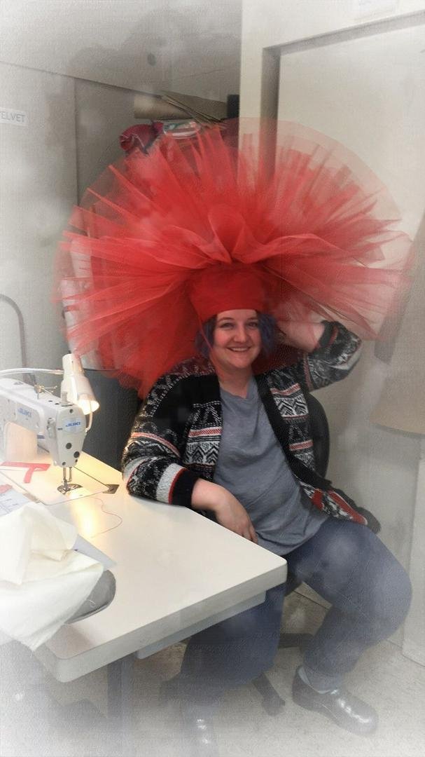 Shenanigans in the costume shop!