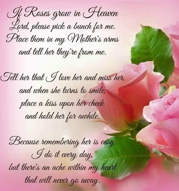Happy mothers day mom. . I miss and luv you!