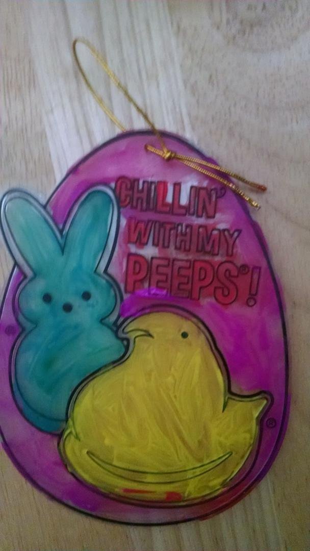 My Easter gift.....handmade by Grandson Carter....Love it!
