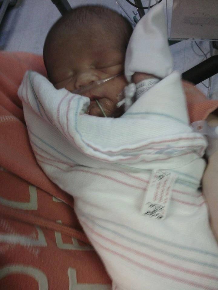 This is a pic of my new greatgrandson, Isaiah he will be home Monday, he is in NCIC right now