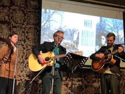 We had a nice memorial to my sister Joyce a couple of weeks ago. My kids and I played a song.