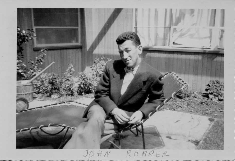 John Abram Rohrer. born June 18, 1914. Passed away on July 4, 2004. In this 1949 photo he was just 36. The beauty part of this is that his birthday and Fathers Day were often the same.