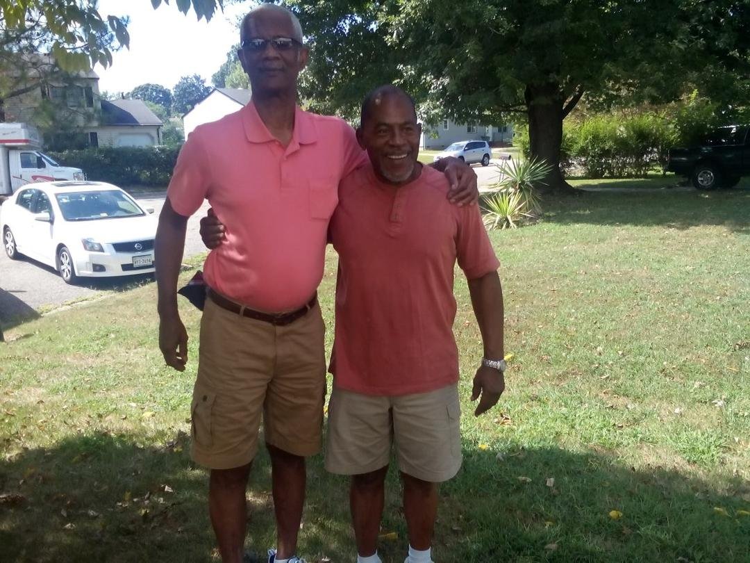 Me and Elton Wyatt Germany 1967. Newport News, Va 2015