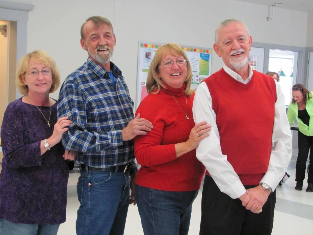 A more recent picture of the four older siblings.