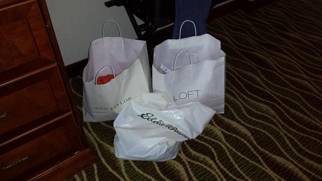 Shopped and dropped.