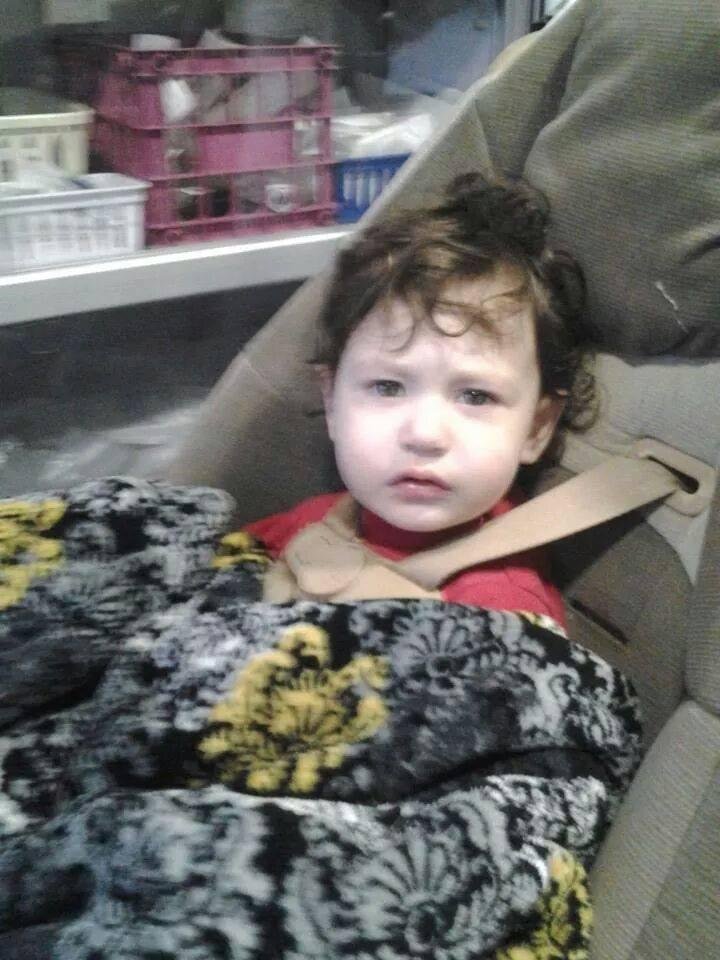 Poor baby.