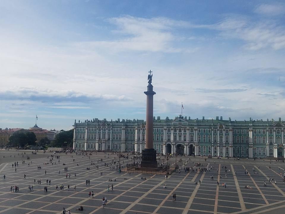 The winter palace.