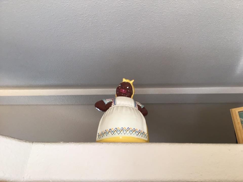 This was my Mom’s cookie jar and I’m keeping it!