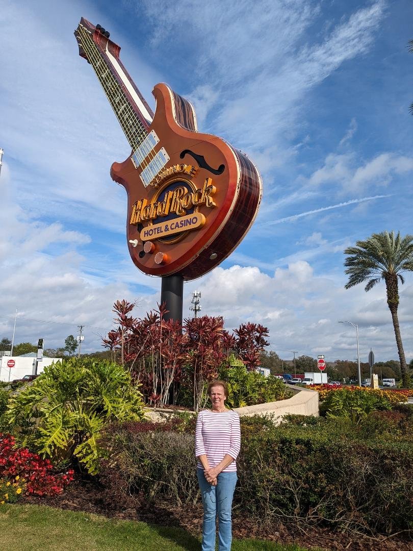 At the Hard Rock Casino in Tampa.