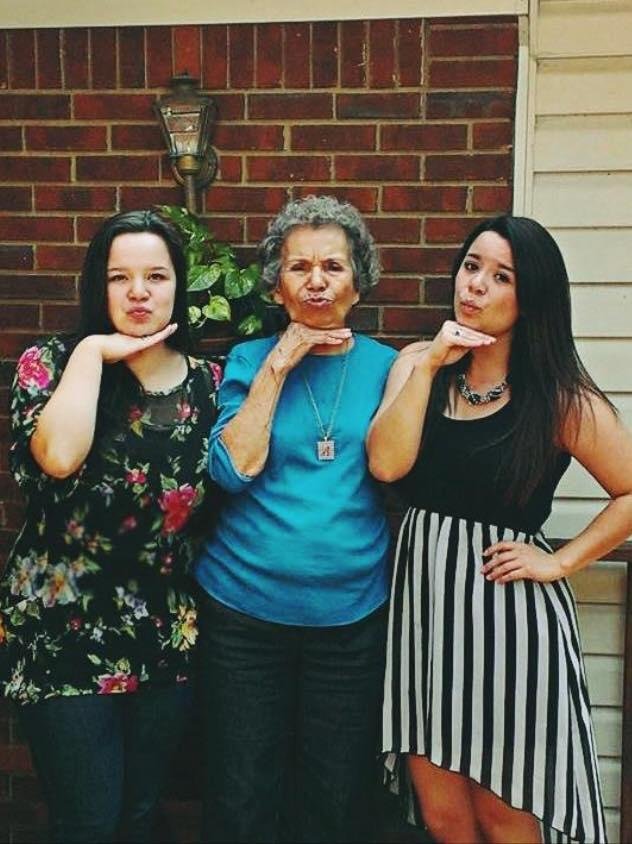 A special memory with my mom and my girls!